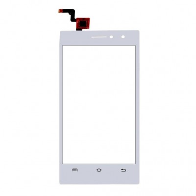Touch Screen Digitizer For Lava A76 White By - Maxbhi Com