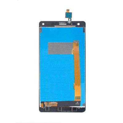 Lcd With Touch Screen For Lava V5 Black By - Maxbhi Com