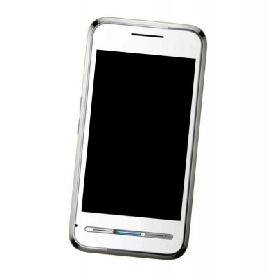 Lcd Frame Middle Chassis For Spice S7000 Black By - Maxbhi Com