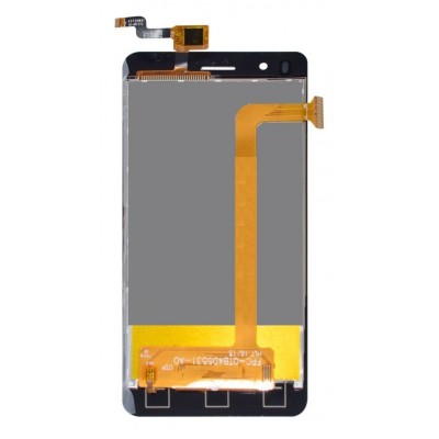 Lcd With Touch Screen For Micromax Bolt Selfie Q424 Black By - Maxbhi Com