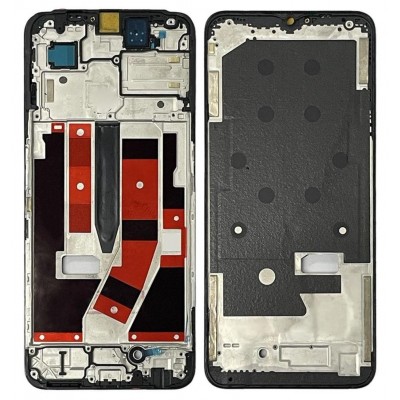 Lcd Frame Middle Chassis For Oneplus Nord N300 5g Black By - Maxbhi Com