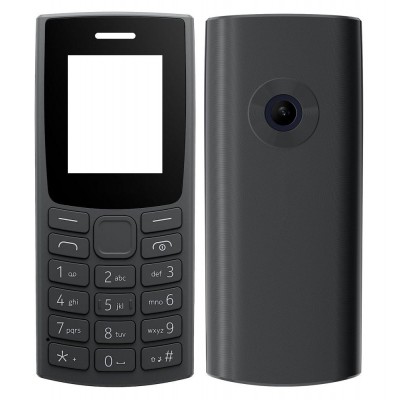 Full Body Housing For Nokia 110 2023 Charcoal - Maxbhi Com