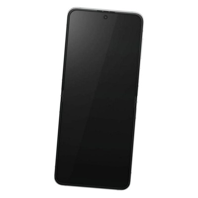 Lcd Frame Middle Chassis For Samsung Galaxy Z Flip5black By - Maxbhi Com