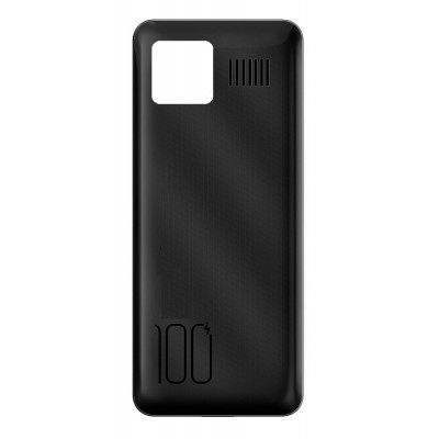 Back Panel Cover For Itel Power 900 Black - Maxbhi Com