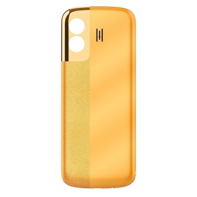 Back Panel Cover For Itel Super Guru 600 Orange - Maxbhi Com