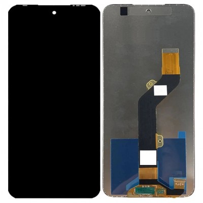 LCD with Touch Screen for Itel P40 Plus Black