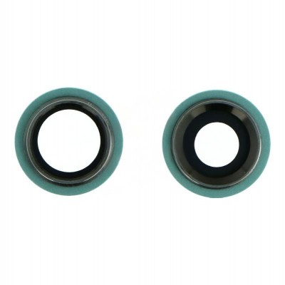 Camera Lens Glass With Frame For Apple Iphone 11 Green By - Maxbhi Com
