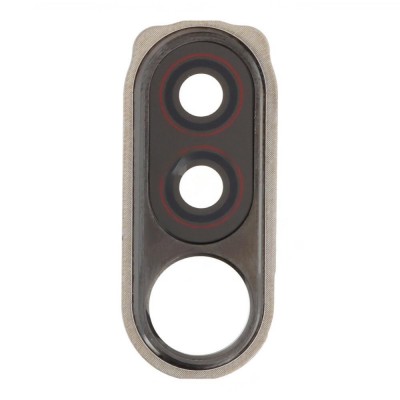 Camera Lens Glass With Frame For Xiaomi Pocophone F1 Red By - Maxbhi Com