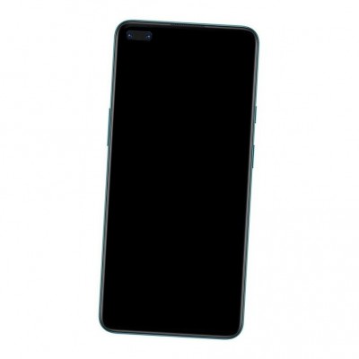 Camera Lens Glass with Frame for OnePlus Nord White