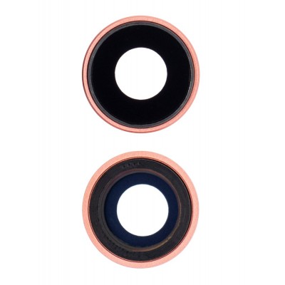 Camera Lens Glass with Frame for Apple iPhone XR Coral