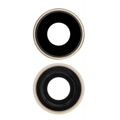 Camera Lens Glass with Frame for Apple iPhone XR Yellow