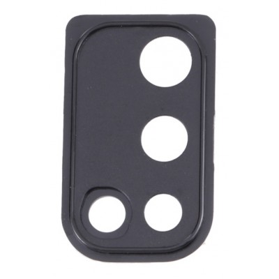 Camera Lens Glass with Frame for Samsung Galaxy M21 Black
