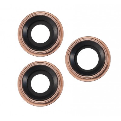 Camera Lens Glass With Frame For Apple Iphone 11 Pro Gold By - Maxbhi Com