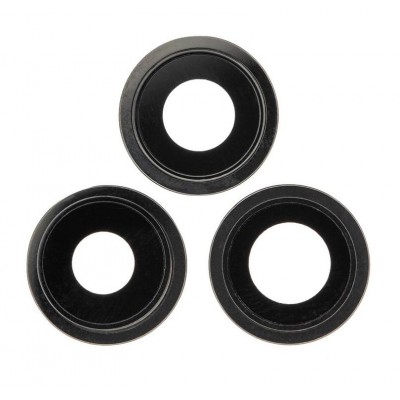 Camera Lens Glass with Frame for Apple iPhone 11 Pro Grey