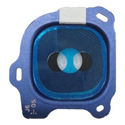 Camera Lens Glass With Frame For Samsung Galaxy J6 Blue By - Maxbhi Com