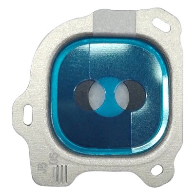 Camera Lens Glass With Frame For Samsung Galaxy J6 White By - Maxbhi Com