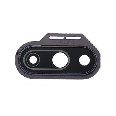 Camera Lens Glass With Frame For Oneplus 7 Blue By - Maxbhi Com