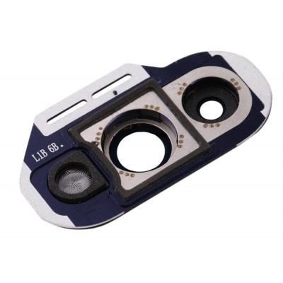 Camera Lens Glass With Frame For Oneplus 7 Blue By - Maxbhi Com
