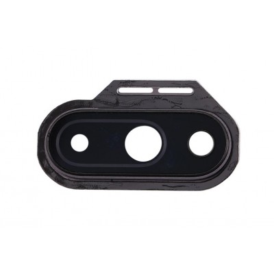 Camera Lens Glass With Frame For Oneplus 7 Grey By - Maxbhi Com