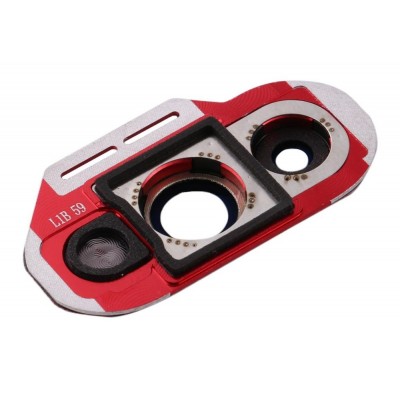 Camera Lens Glass With Frame For Oneplus 7 Red By - Maxbhi Com