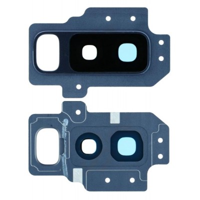 Camera Lens Glass With Frame For Samsung Galaxy S9 Plus Blue By - Maxbhi Com