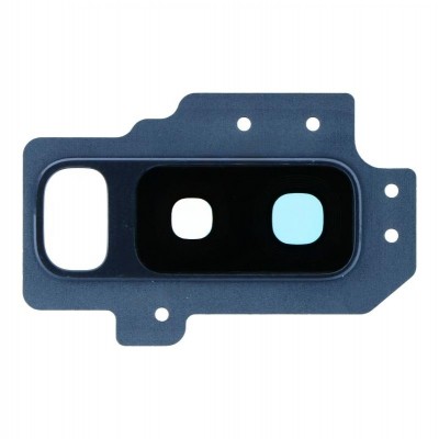Camera Lens Glass With Frame For Samsung Galaxy S9 Plus Blue By - Maxbhi Com