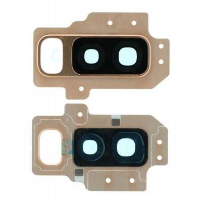 Camera Lens Glass With Frame For Samsung Galaxy S9 Plus Gold By - Maxbhi Com