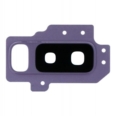 Camera Lens Glass With Frame For Samsung Galaxy S9 Plus Purple By - Maxbhi Com