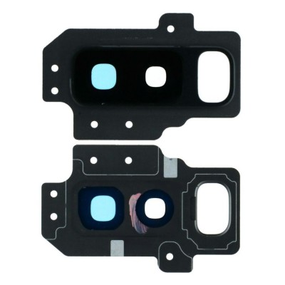 Camera Lens Glass With Frame For Samsung Galaxy S9 Plus White By - Maxbhi Com