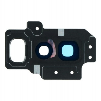 Camera Lens Glass With Frame For Samsung Galaxy S9 Plus White By - Maxbhi Com