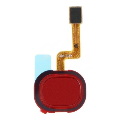 Fingerprint Sensor Flex Cable For Samsung Galaxy A21s Red By - Maxbhi Com