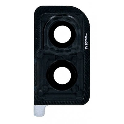 Camera Lens Glass With Frame For Samsung Galaxy A30 Black By - Maxbhi Com