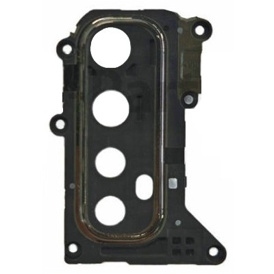 Camera Lens Glass With Frame For Realme 7 White By - Maxbhi Com