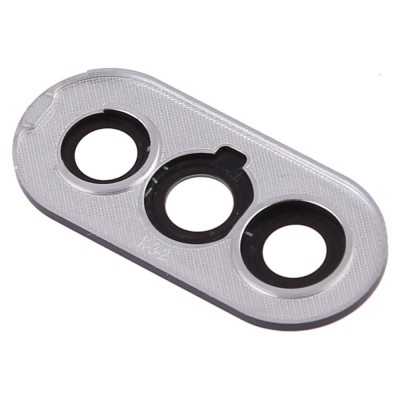 Camera Lens Glass With Frame For Xiaomi Redmi Note 6 Pro White By - Maxbhi Com