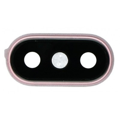 Camera Lens Glass With Frame For Xiaomi Mi A2 Rose Gold By - Maxbhi Com