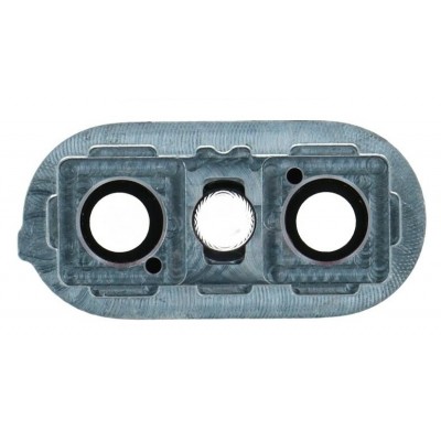 Camera Lens Glass With Frame For Xiaomi Mi A2 White By - Maxbhi Com