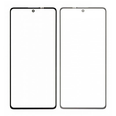 Replacement Front Glass For Xiaomi Redmi 12 5g Black By - Maxbhi Com