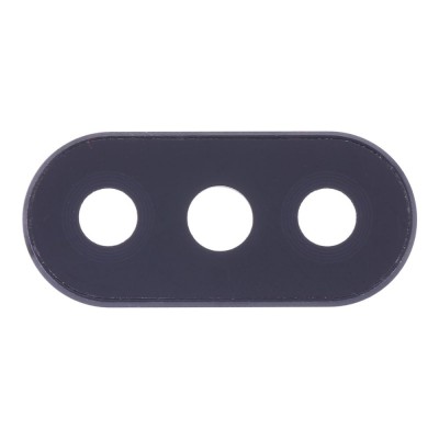 Camera Lens Glass with Frame for Xiaomi Redmi 6 Pro Black