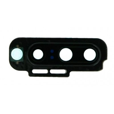 Camera Lens Glass With Frame For Oneplus 7 Pro Black By - Maxbhi Com