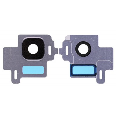 Camera Lens Glass With Frame For Samsung Galaxy S8 Grey By - Maxbhi Com