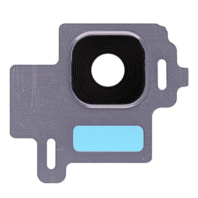 Camera Lens Glass With Frame For Samsung Galaxy S8 Grey By - Maxbhi Com