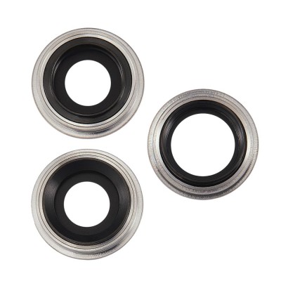 Camera Lens Glass with Frame for Apple iPhone 11 Pro Max White