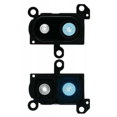 Camera Lens Glass with Frame for Xiaomi Redmi 8A Black