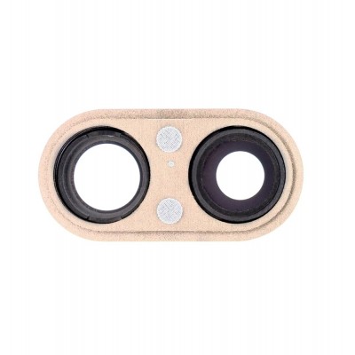 Camera Lens Glass With Frame For Apple Iphone 8 Plus Rose Gold By - Maxbhi Com