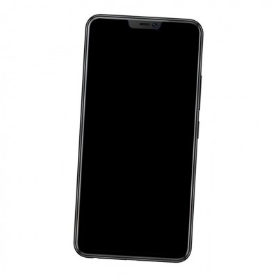 Camera Lens Glass with Frame for Vivo V9 Black