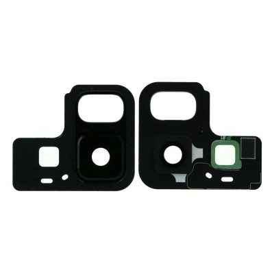 Camera Lens Glass with Frame for Samsung Galaxy A8 Plus 2018 Blue