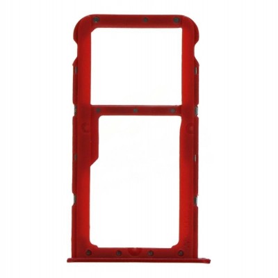Sim Card Holder Tray For Honor 7x Red - Maxbhi Com