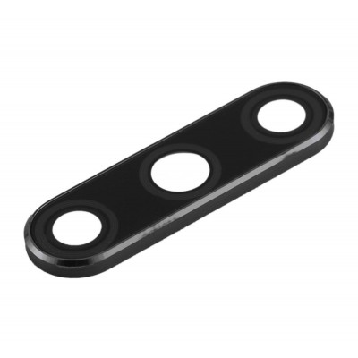 Camera Lens Glass with Frame for Honor 9X Black