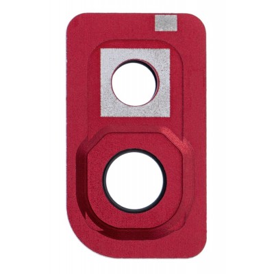 Camera Lens Glass With Frame For Samsung Galaxy A10 Red By - Maxbhi Com