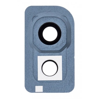 Camera Lens Glass With Frame For Samsung Galaxy A10 White By - Maxbhi Com